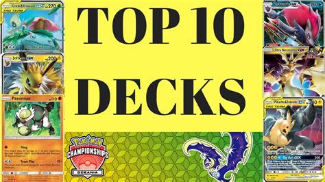 Top 10 Decks in Standard! With Decklists (Pokemon TCG) - YouTube