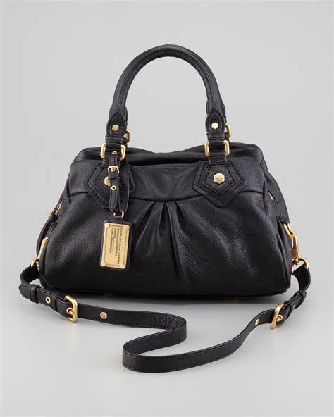 Marc by marc jacobs Classic Q Baby Groovee Satchel Bag Black in Black ...