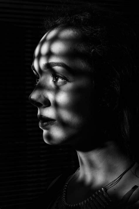 Light in the dark, Portrait, Dark photography