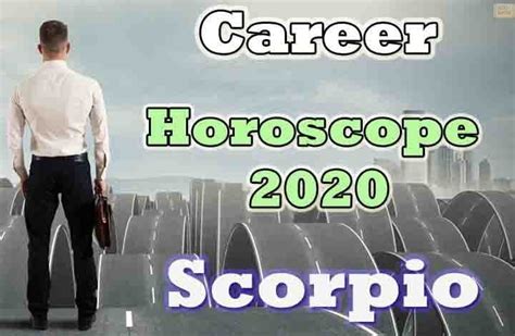 Scorpio Career Horoscope 2020 Predictions - AstroKapoor