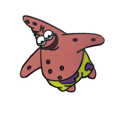 EVIL PATRICK SPONGEBOB Enamel PIN Hat Backpack Jacket Lapel Pin-in Pins ...