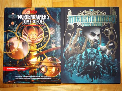 Biased Bill's World of Unplugged Gaming: Dungeons & Dragons: Mordenkainen's Tome of Foes Review