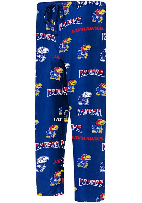 Kansas Jayhawks Blue KU Jayhawks Breakthrough Lounge Pants