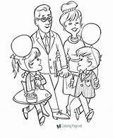 Grandparents Coloring Pages sketch template