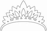 Shape Of Tiara  Free Printable Papercraft Templates sketch template