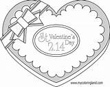 Valentine’s Coloring Pages – My Land sketch template