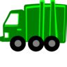 Lime Green Garbage Truck Clip Art at Clker.com - vector clip art online, royalty free & public ...