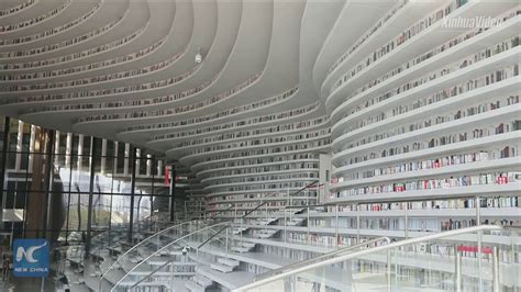 Newly-Opened Library In China’s Tianjin Becomes Internet Sensation | Videsta.com