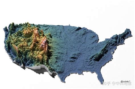 以另一种视角看地图：世界各地区、国家3D可视化地形图 - 知乎