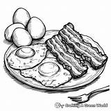 Bacon Coloring Pages  Free & Printable sketch template