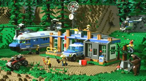 LEGO CITY Erdei Rendőrkapitányság - LEGO CITY Forest Police Station - YouTube