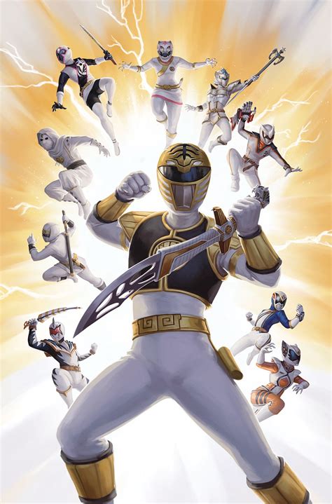 White Rangers by Carlos Villa | Power rangers, Power rangers zeo, All power rangers