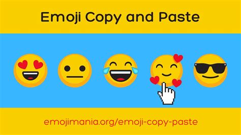 Emoji copy & paste with single click - Emojimania
