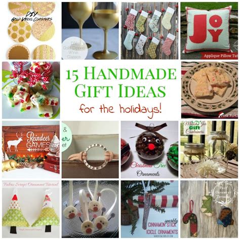 15 Handmade Gift Ideas