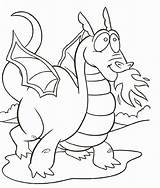 Dragon Coloring  Dr Odd Home sketch template