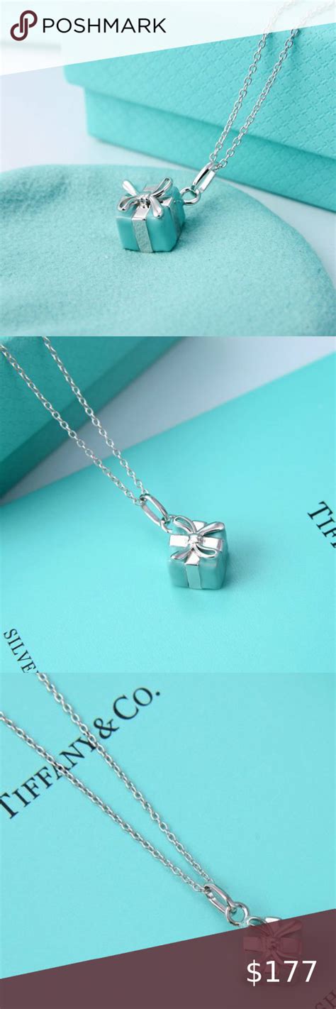 Tiffany Blue Box charm Necklace in sterling Silver in 2021 | Tiffany ...