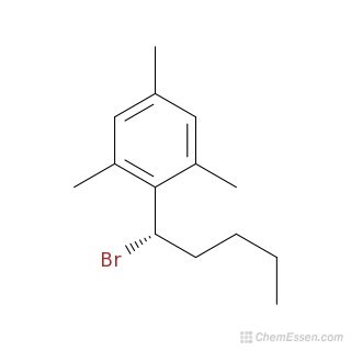 2-(1-bromopentyl)-1,3,5-trimethylbenzene Structure - C14H21Br - Over 100 million chemical ...