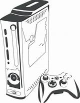 Xbox Controller Coloring Pages At GetColoringscom  Free Printable sketch template