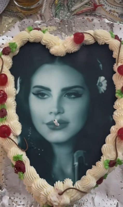 Lana Del Rey | cake | coquette | coquette cake | birthday cake | cherries | coquette girl Ldr ...