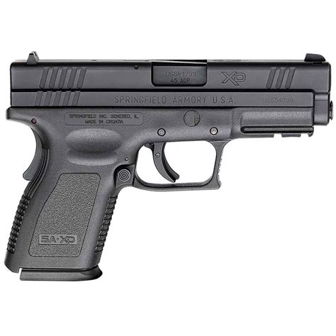 Springfield Armory XD Compact 45 Auto (ACP) 4in Blued Pistol - 10+1 ...