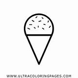 Ice Cream Cone Coloring Page  Ultra Coloring Pages sketch template