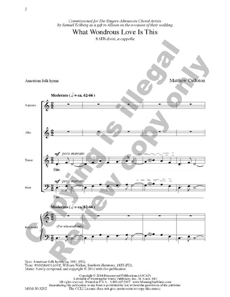 What Wondrous Love Is This (SATB ) arr. Matt | J.W. Pepper Sheet Music | Choral sheet music ...