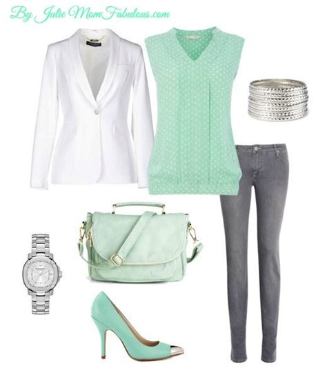 Cute Outfit Ideas with the Color Mint