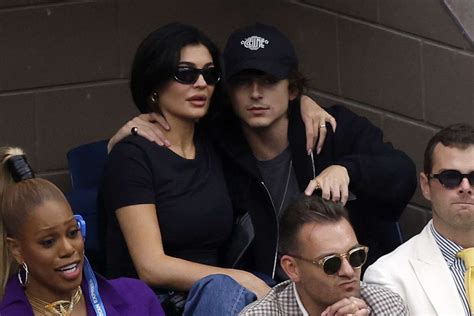 Kylie Jenner and Timothée Chalamet spotted together at the U.S. Open