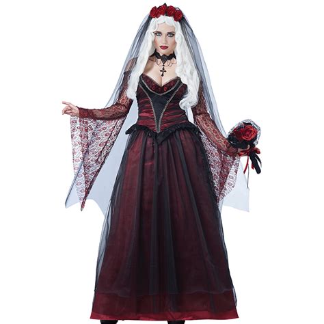 Immortal Vampire Bride Woman Halloween Costume N11847