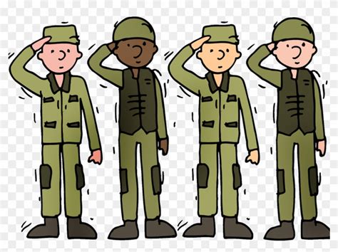 Army Soldiers Cartoon Png, Transparent Png - 1000x1000(#4575213) - PngFind