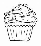 Muffin Coloring Page At GetColoringscom  Free Printable Colorings sketch template