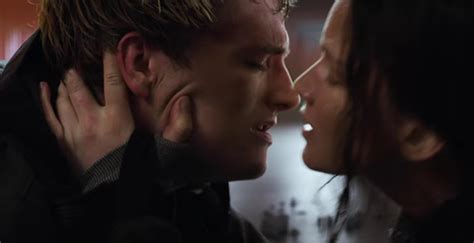 New Mockingjay Part 2 Trailer Features Peeta Katniss KISSING