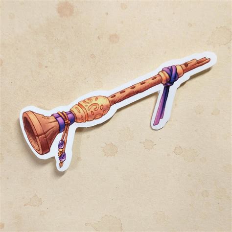 Bardic Flute Dnd Bard Instrument Dungeons and Dragons Sticker - Etsy