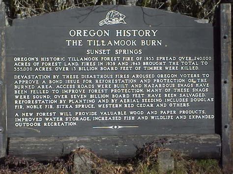 Elsie, Oregon is home to the old Tillamook Burn. Its neighbors are ...