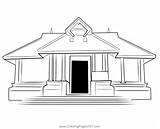 Temple 8 Coloring Page For Kids  Free Temples Printable Pages sketch template