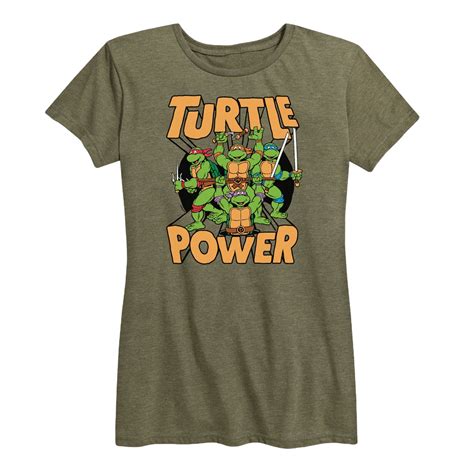 Teenage Mutant Ninja Turtles - Turtle Power - Women's Short Sleeve ...