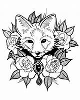 Fox To color For Children  Coloring Pages sketch template