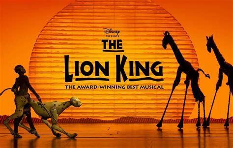 The Lion King Musical Embarks on Worldwide Tour in 2018