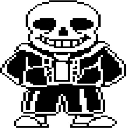 [UNDERTALE CALL OF THE VOID] sans SPRITE 1