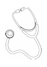 Stethoscope coloring Pages  Free Printable Pictures sketch template
