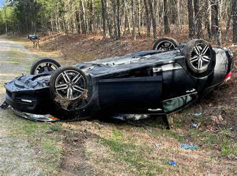 Crash on Hwy 24-27 leaves one car upside down - Sandhills Sentinel