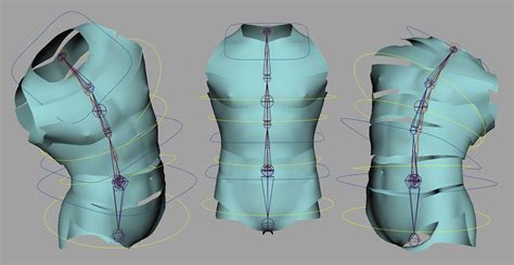 Introduction to rigging in Maya - Part 2 - Rigging a human torso ...