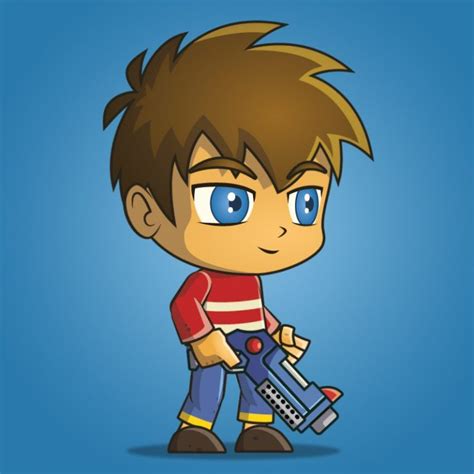 Good Boy - 2D Character Sprite - Royalty Free Game Art | Game art, Game character, 2d character