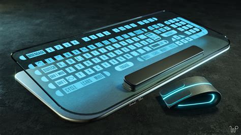 HARDIL PATEL - Sci-Fi Keyboard & Mouse