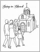 Going To Church coloring Page  Coloring Pages Bible sketch template