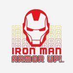 Avengers Classics - Iron Man Armor Up Art PNG Free Download - Files For Cricut & Silhouette Plus ...