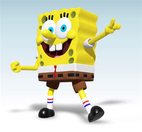 My Spongebob model is now fully finished. It took me a total of about 2 ...