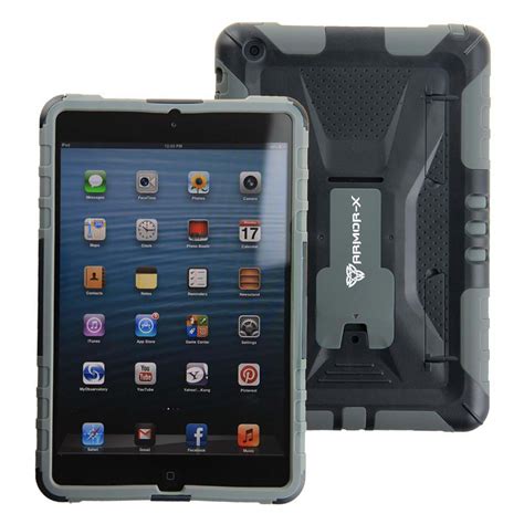 Armor-x cases Rugged Case with X Mount for iPad mini Black buy and offers on Runnerinn