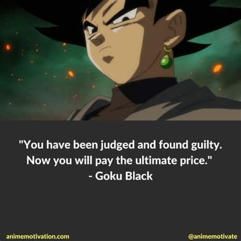 The Ultimate List Of Goku Black Quotes From DB Super!