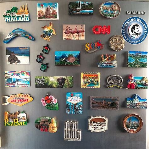 Fridge magnets may be simple souvenirs for #travellers but they also ...